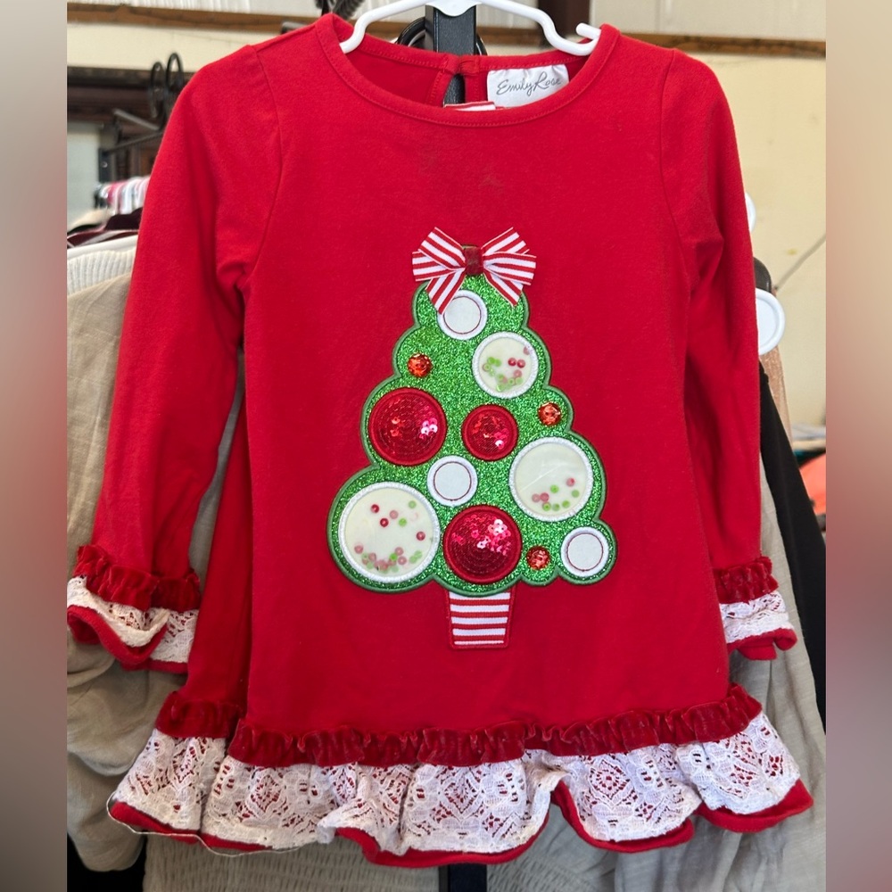 GIRLS EMILY ROSE CHRISTMAS SET SIZE 5